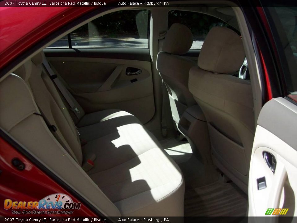 2007 Toyota Camry LE Barcelona Red Metallic / Bisque Photo #13