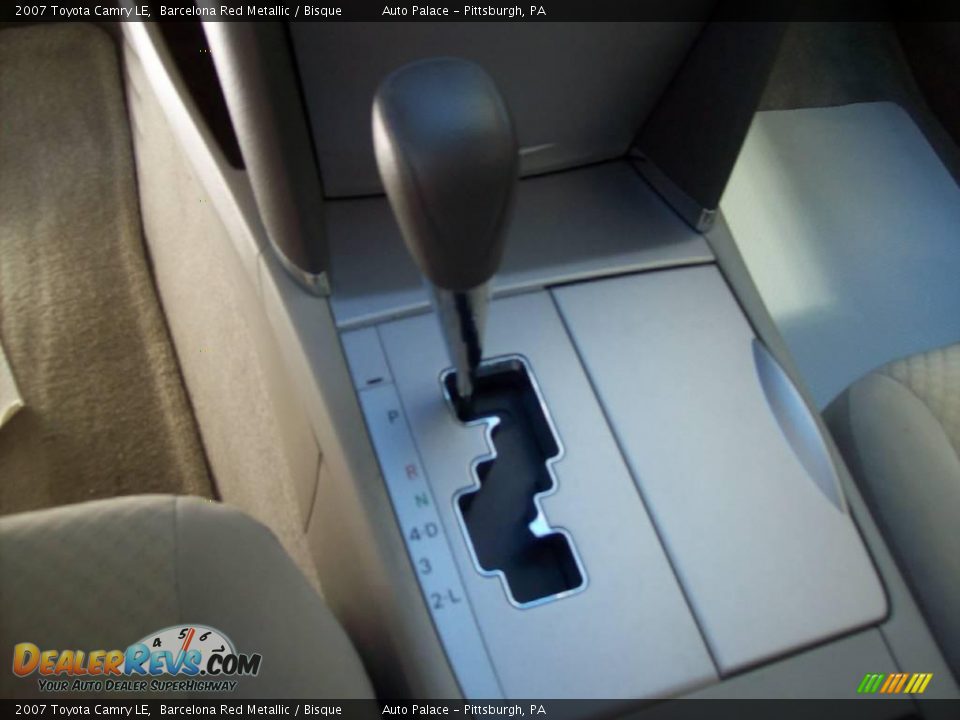 2007 Toyota Camry LE Barcelona Red Metallic / Bisque Photo #16