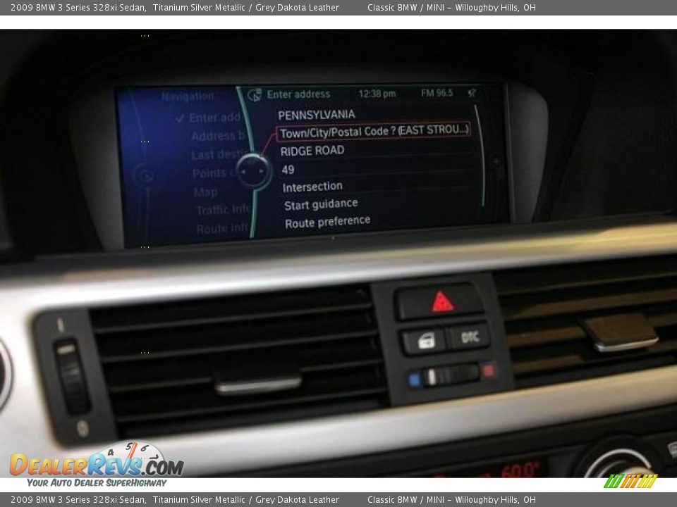 2009 BMW 3 Series 328xi Sedan Titanium Silver Metallic / Grey Dakota Leather Photo #14