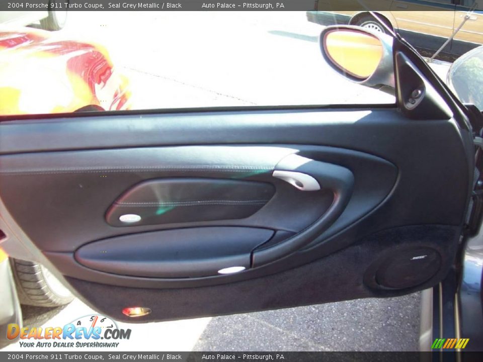 2004 Porsche 911 Turbo Coupe Seal Grey Metallic / Black Photo #10