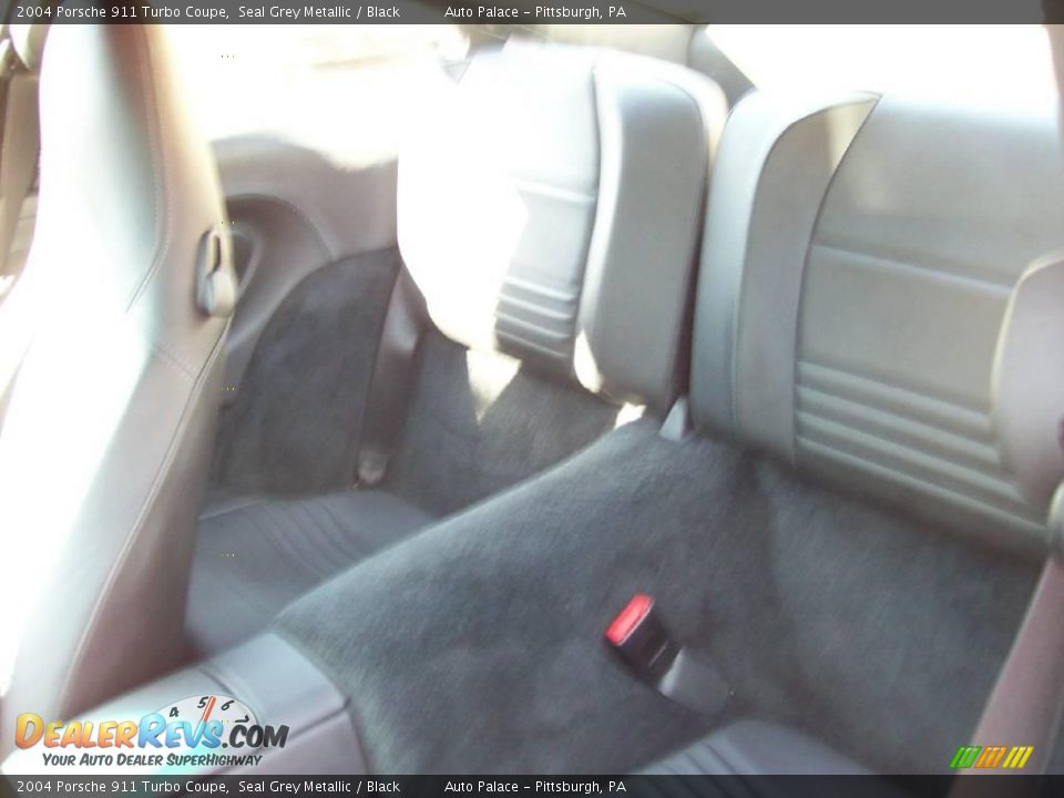 2004 Porsche 911 Turbo Coupe Seal Grey Metallic / Black Photo #11