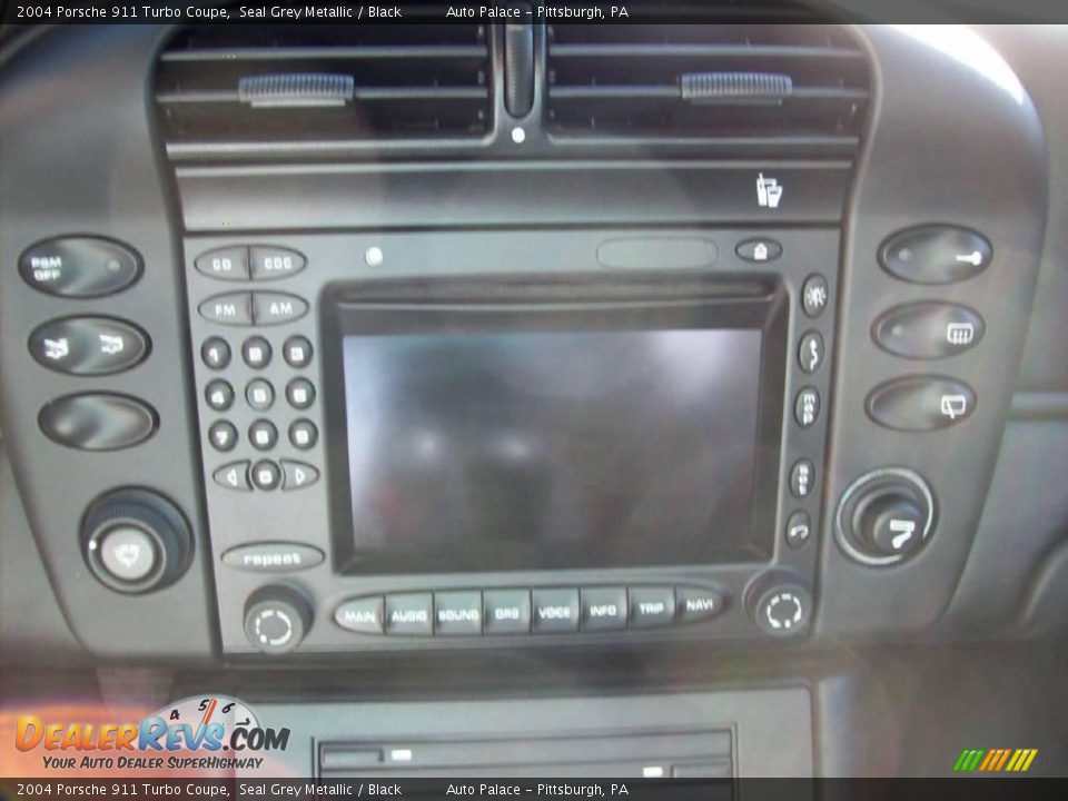 2004 Porsche 911 Turbo Coupe Seal Grey Metallic / Black Photo #18
