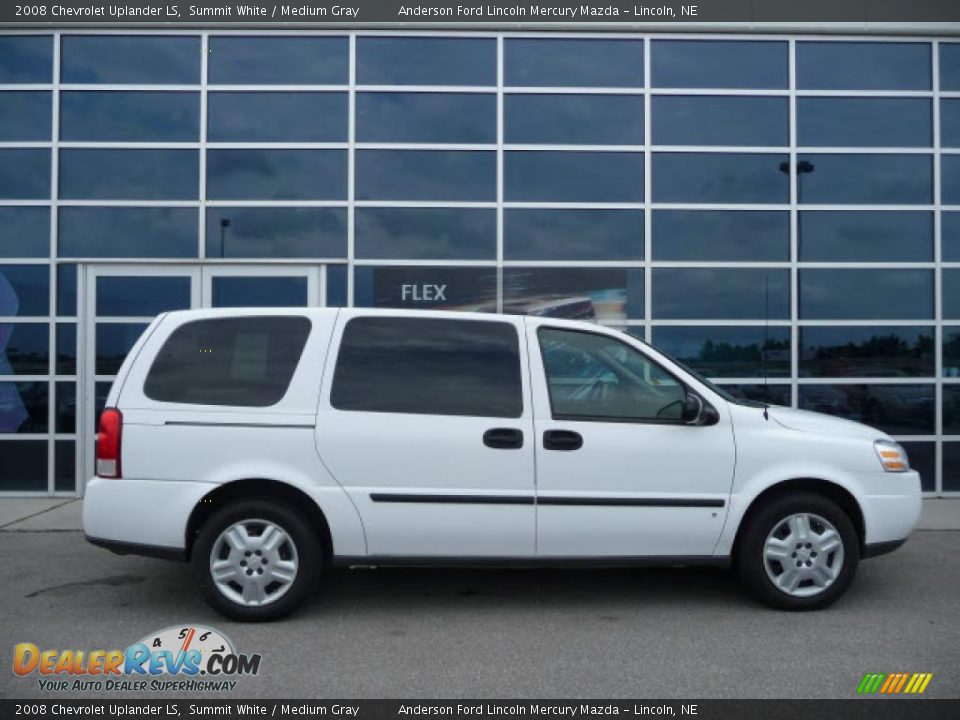 2008 Chevrolet Uplander LS Summit White / Medium Gray Photo #2