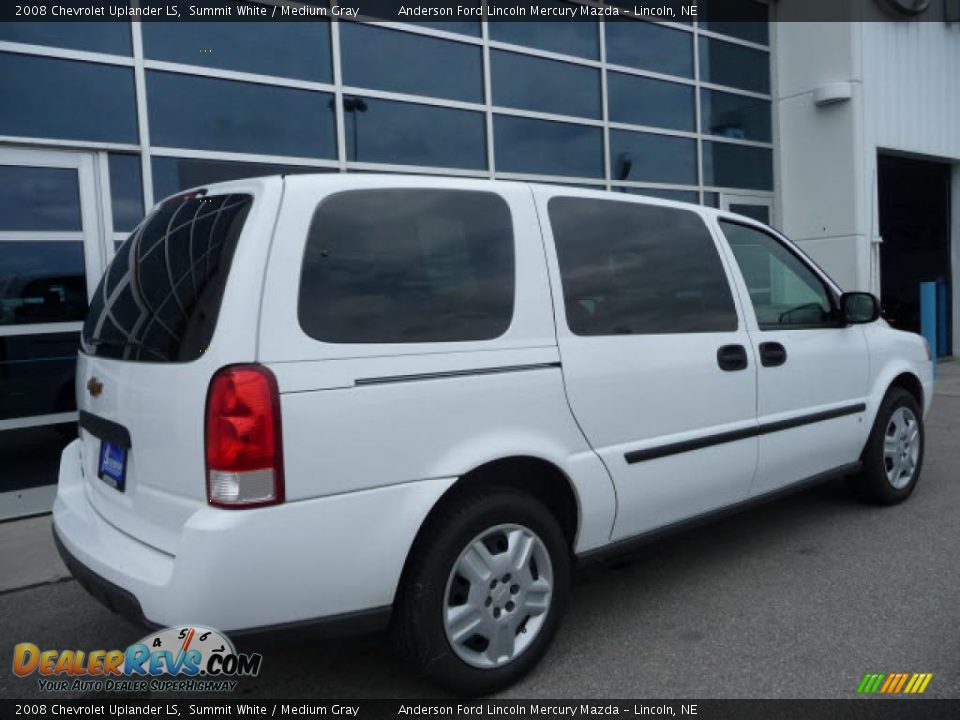 2008 Chevrolet Uplander LS Summit White / Medium Gray Photo #3