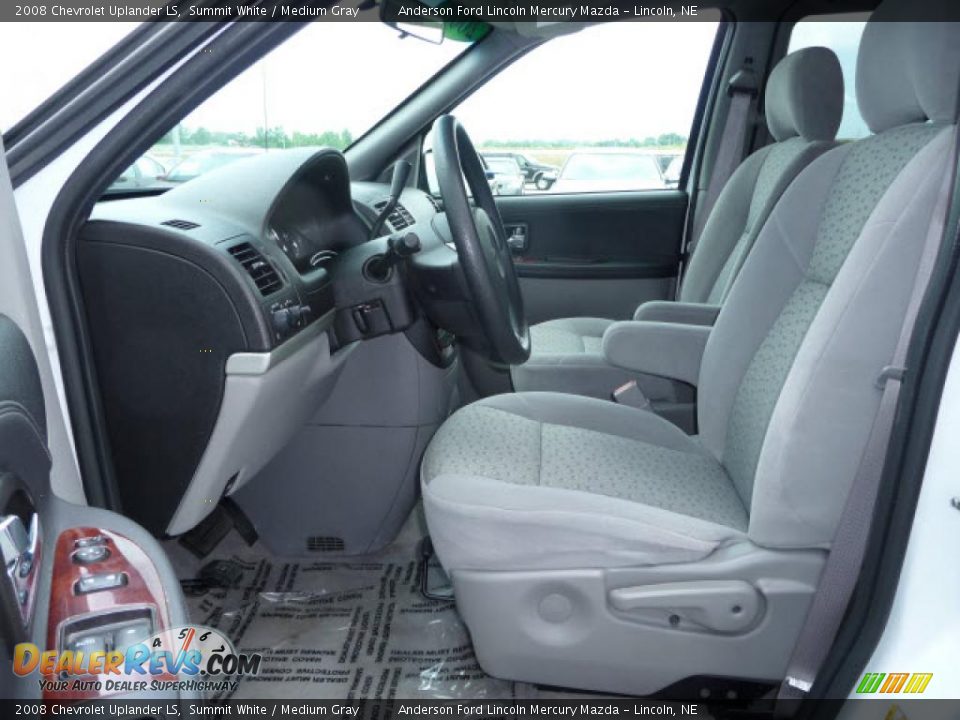 2008 Chevrolet Uplander LS Summit White / Medium Gray Photo #6