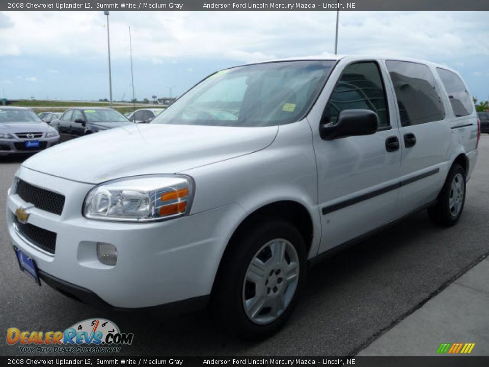 2008 Chevrolet Uplander LS Summit White / Medium Gray Photo #7