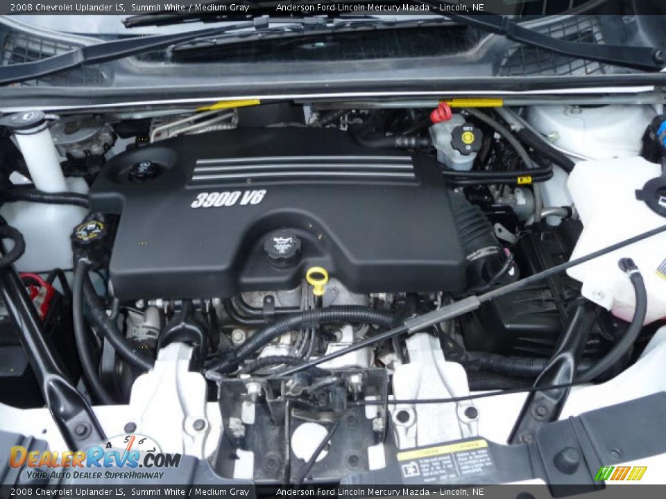 2008 Chevrolet Uplander LS Summit White / Medium Gray Photo #12