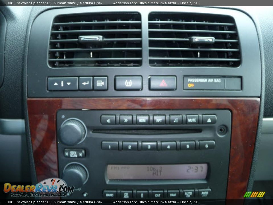 2008 Chevrolet Uplander LS Summit White / Medium Gray Photo #13