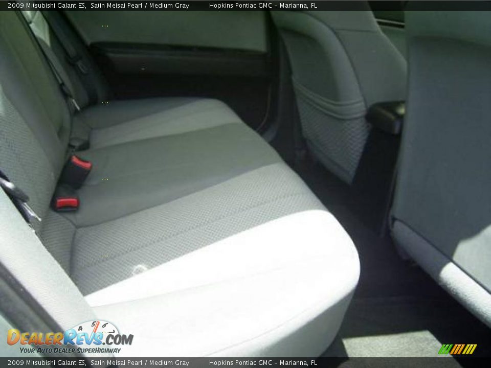 2009 Mitsubishi Galant ES Satin Meisai Pearl / Medium Gray Photo #8