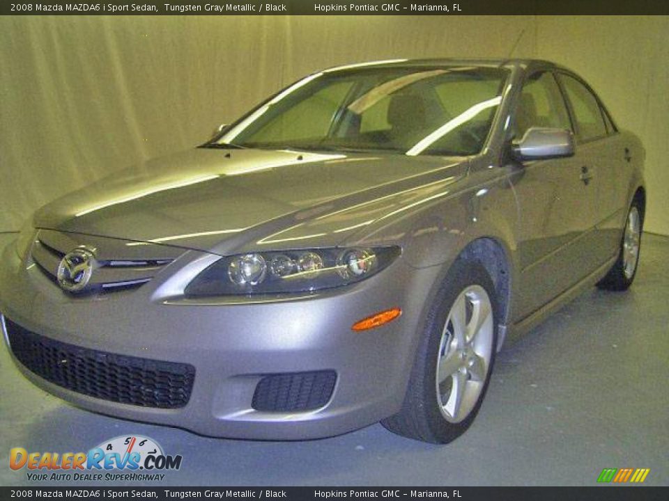2008 Mazda MAZDA6 i Sport Sedan Tungsten Gray Metallic / Black Photo #1