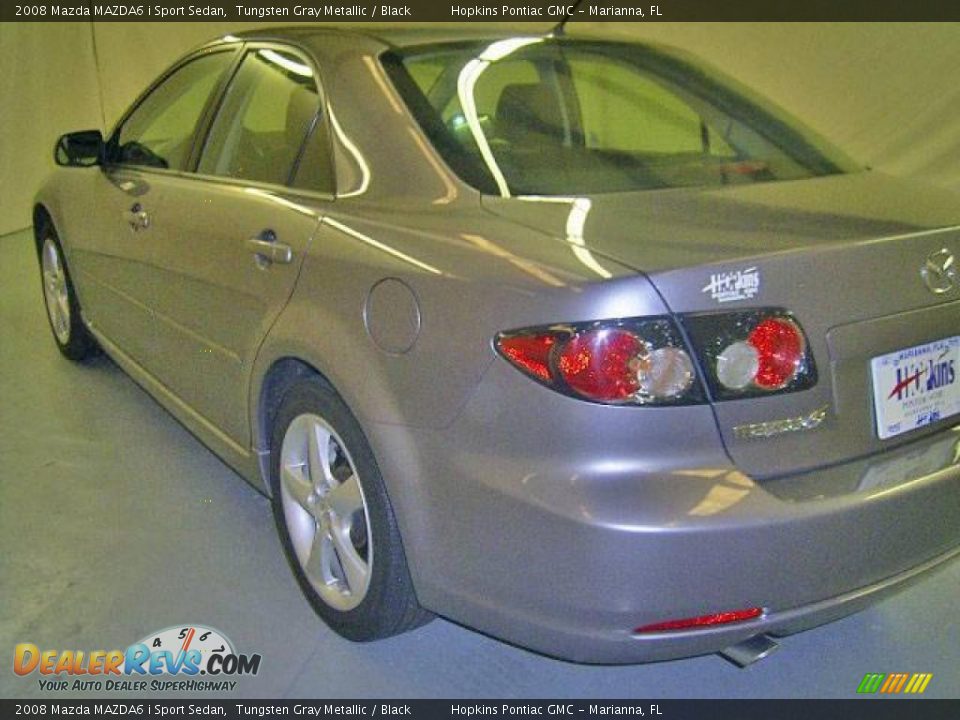 2008 Mazda MAZDA6 i Sport Sedan Tungsten Gray Metallic / Black Photo #3