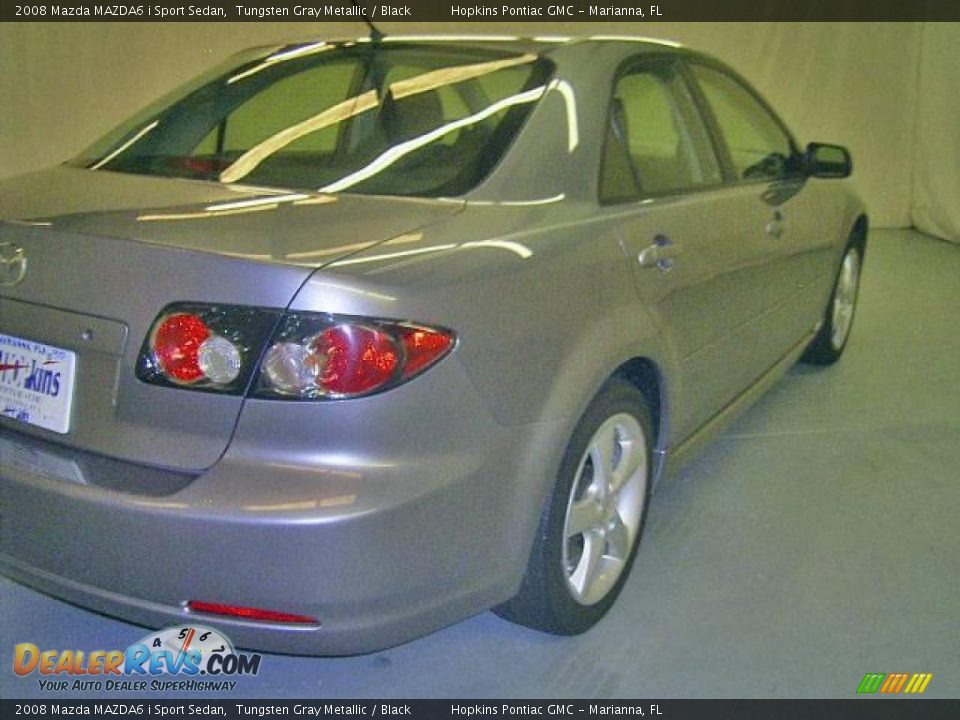 2008 Mazda MAZDA6 i Sport Sedan Tungsten Gray Metallic / Black Photo #4