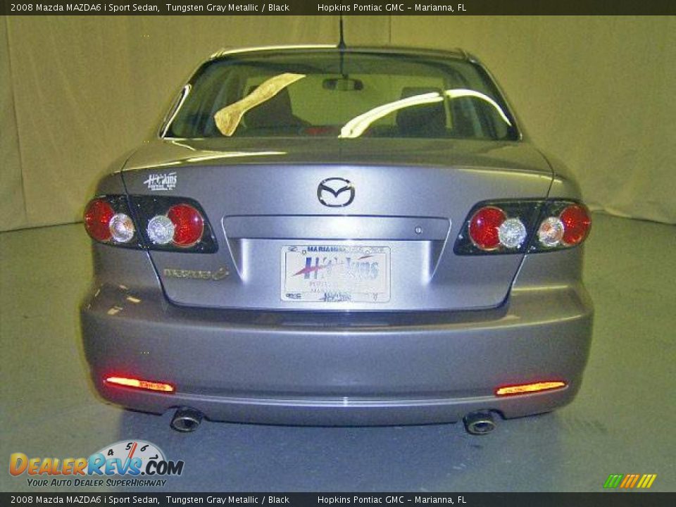 2008 Mazda MAZDA6 i Sport Sedan Tungsten Gray Metallic / Black Photo #6
