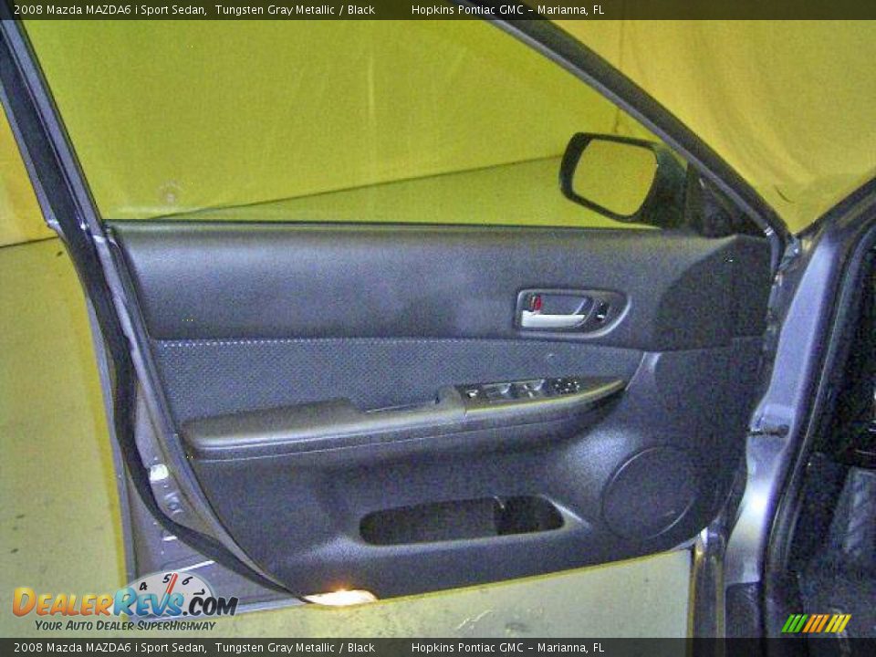 2008 Mazda MAZDA6 i Sport Sedan Tungsten Gray Metallic / Black Photo #9