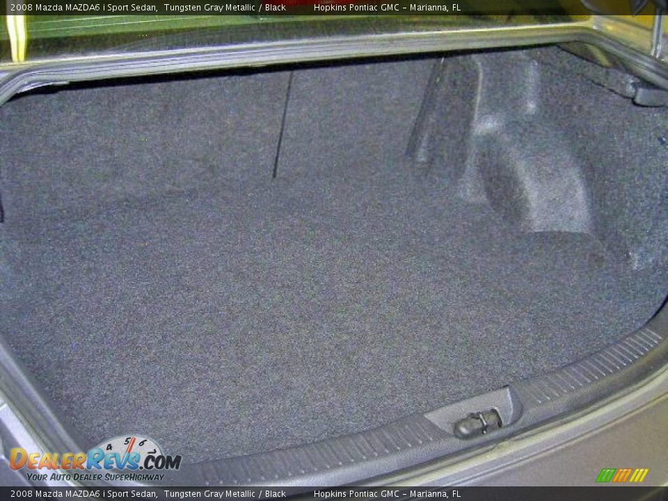 2008 Mazda MAZDA6 i Sport Sedan Tungsten Gray Metallic / Black Photo #14