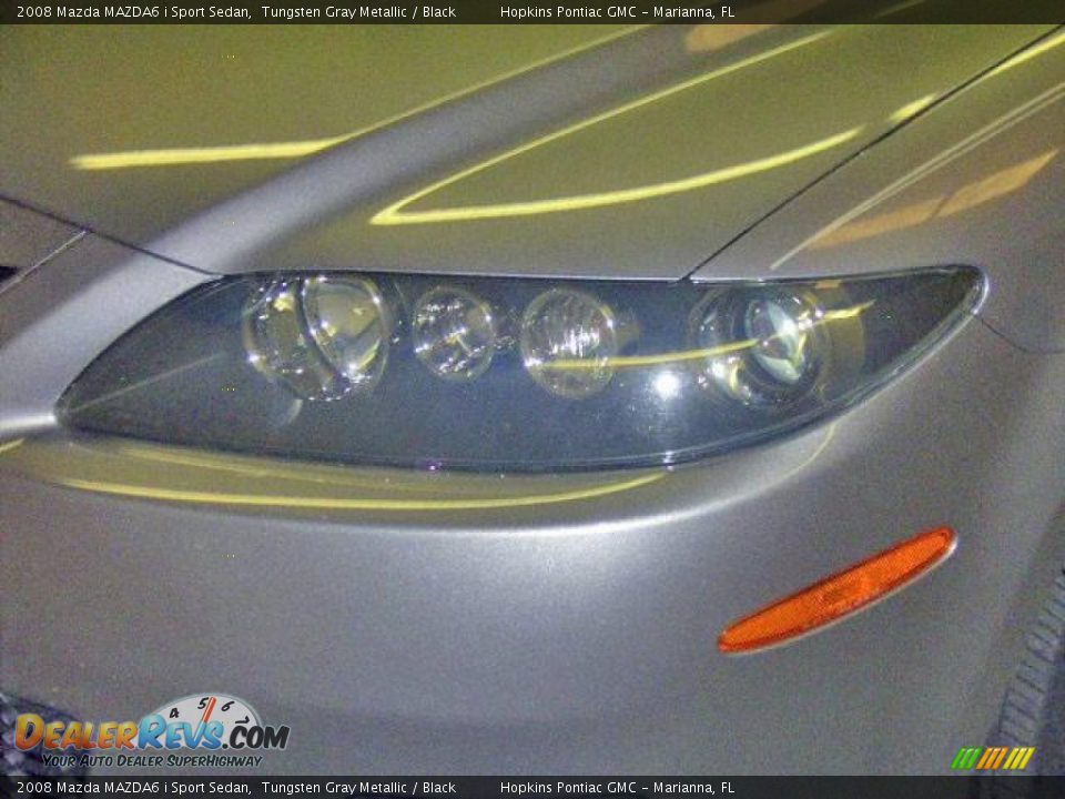 2008 Mazda MAZDA6 i Sport Sedan Tungsten Gray Metallic / Black Photo #16