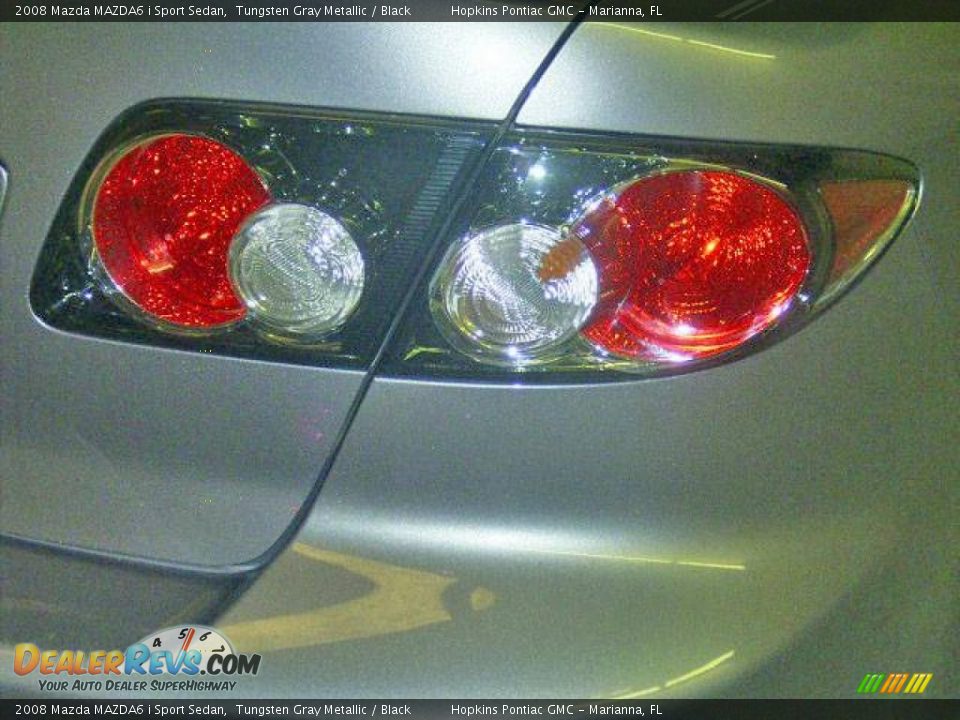 2008 Mazda MAZDA6 i Sport Sedan Tungsten Gray Metallic / Black Photo #19