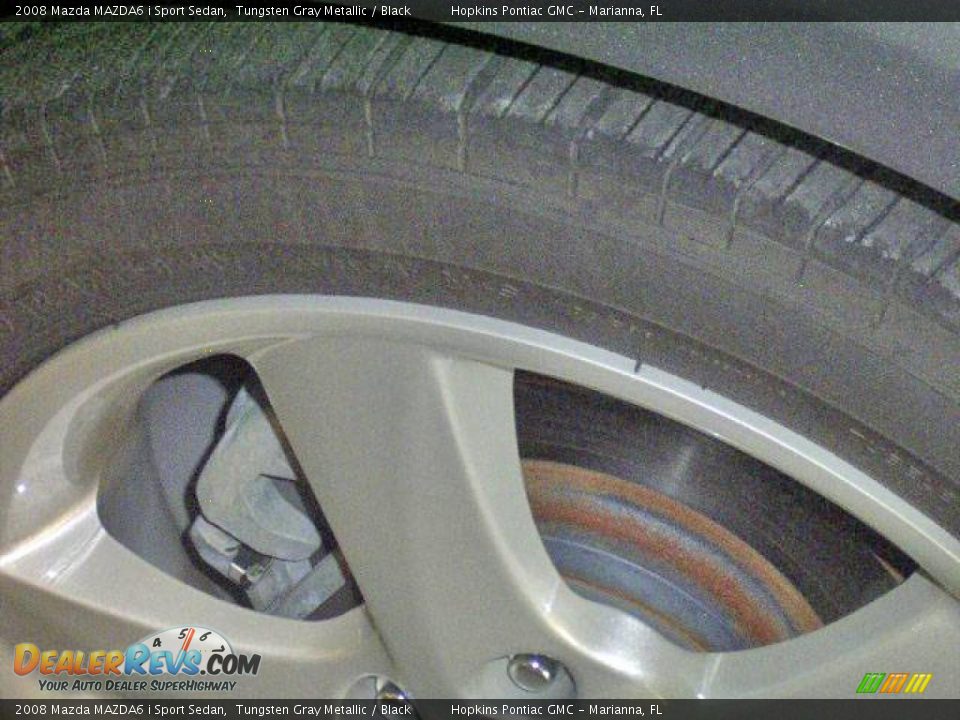 2008 Mazda MAZDA6 i Sport Sedan Tungsten Gray Metallic / Black Photo #22