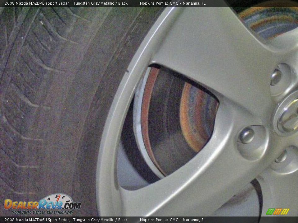 2008 Mazda MAZDA6 i Sport Sedan Tungsten Gray Metallic / Black Photo #23