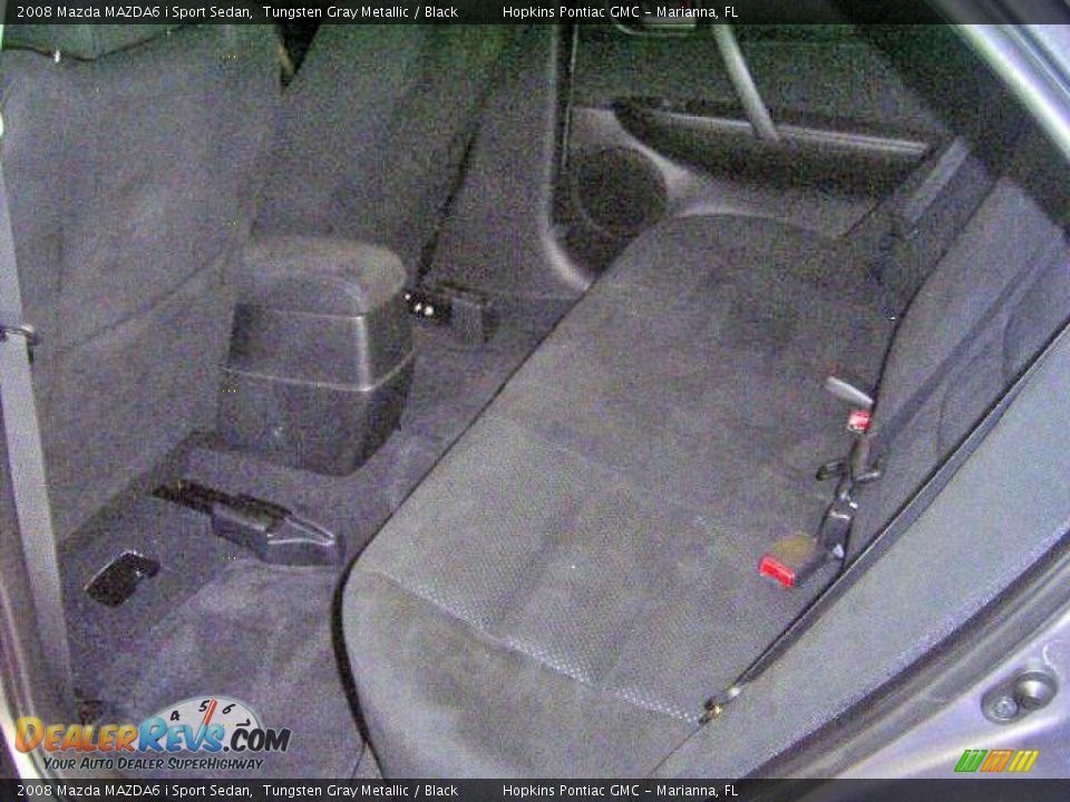 2008 Mazda MAZDA6 i Sport Sedan Tungsten Gray Metallic / Black Photo #27