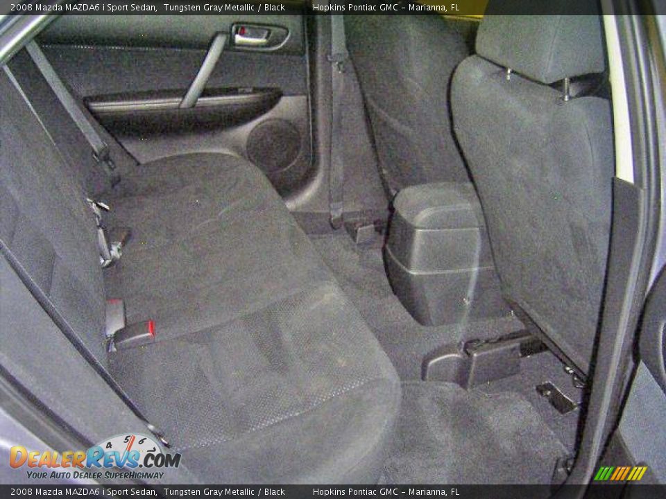 2008 Mazda MAZDA6 i Sport Sedan Tungsten Gray Metallic / Black Photo #28