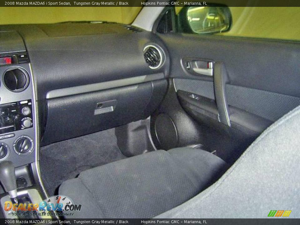2008 Mazda MAZDA6 i Sport Sedan Tungsten Gray Metallic / Black Photo #30