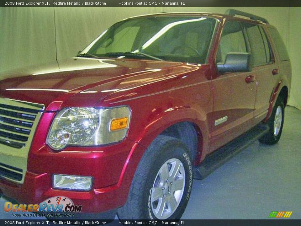 2008 Ford Explorer XLT Redfire Metallic / Black/Stone Photo #1