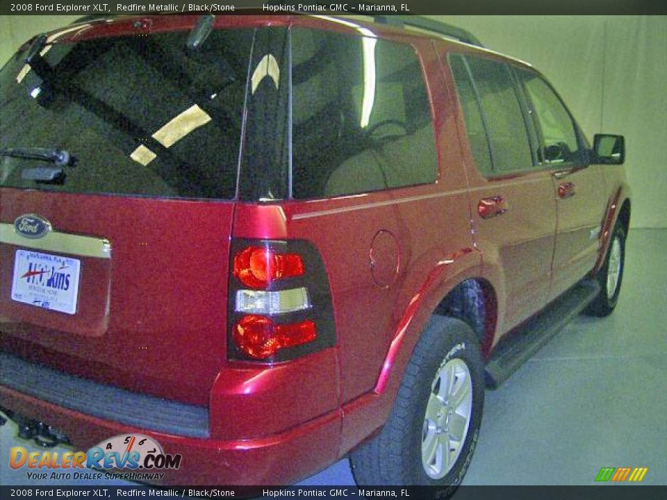 2008 Ford Explorer XLT Redfire Metallic / Black/Stone Photo #4