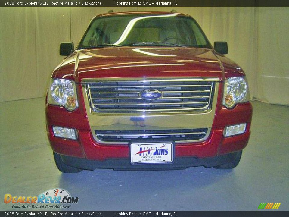 2008 Ford Explorer XLT Redfire Metallic / Black/Stone Photo #5