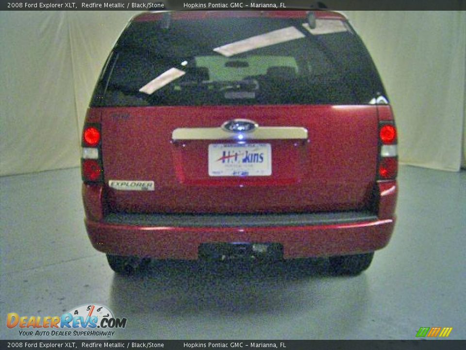 2008 Ford Explorer XLT Redfire Metallic / Black/Stone Photo #6