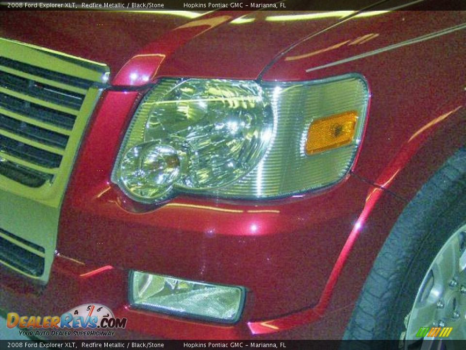 2008 Ford Explorer XLT Redfire Metallic / Black/Stone Photo #9