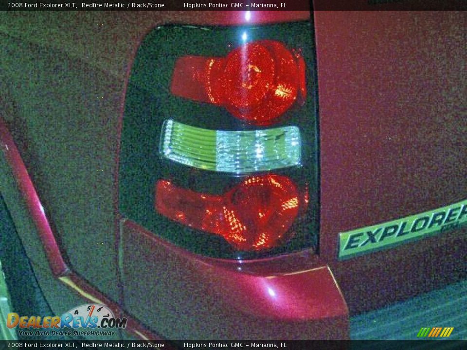 2008 Ford Explorer XLT Redfire Metallic / Black/Stone Photo #11