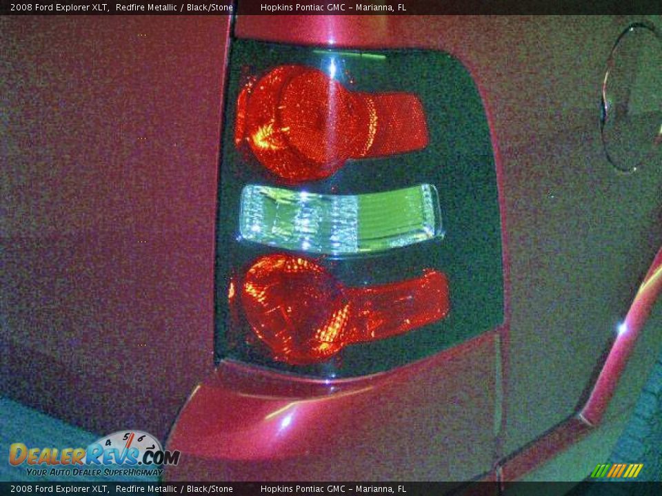 2008 Ford Explorer XLT Redfire Metallic / Black/Stone Photo #12