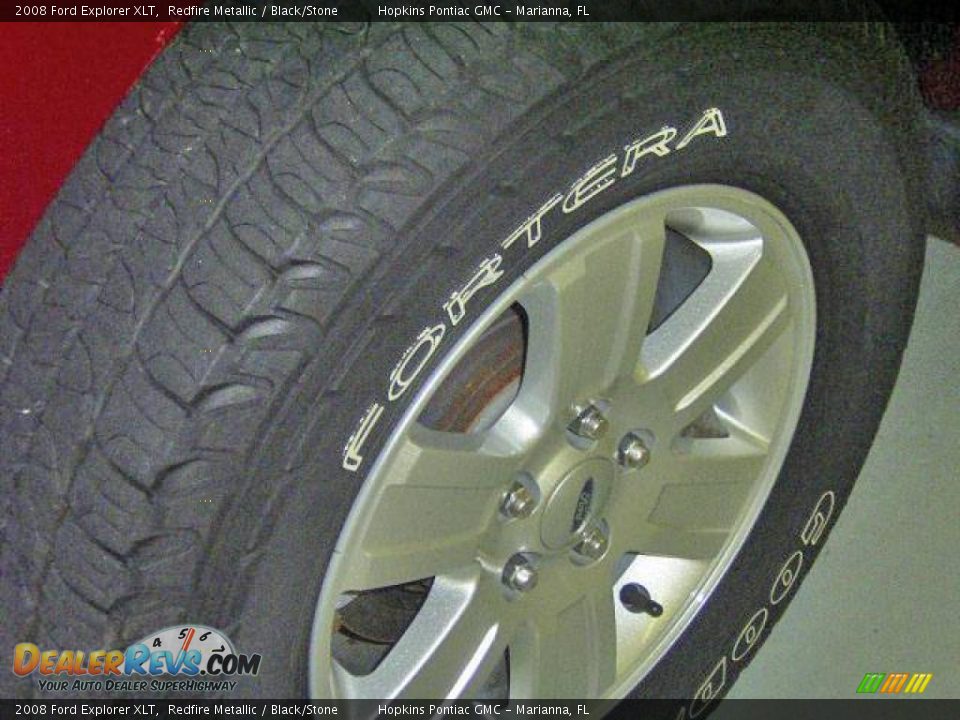 2008 Ford Explorer XLT Redfire Metallic / Black/Stone Photo #13