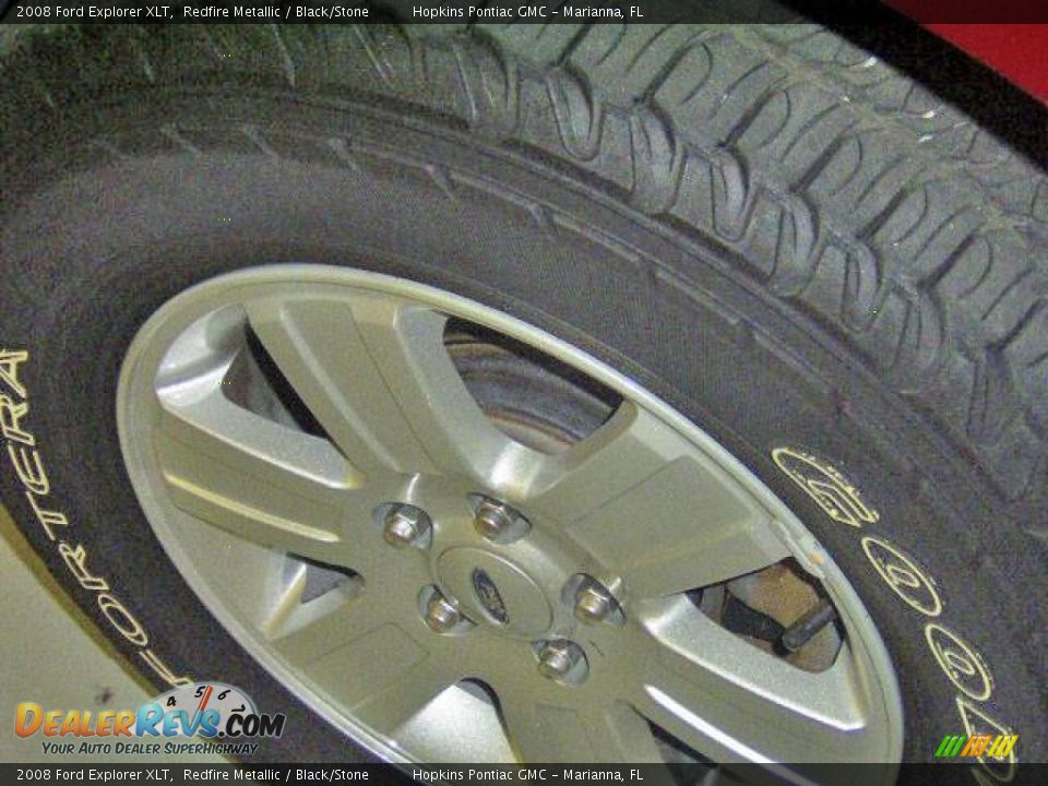 2008 Ford Explorer XLT Redfire Metallic / Black/Stone Photo #15