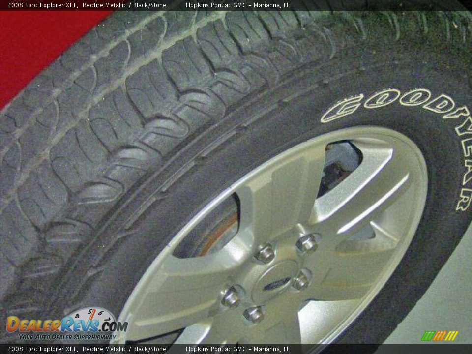 2008 Ford Explorer XLT Redfire Metallic / Black/Stone Photo #16