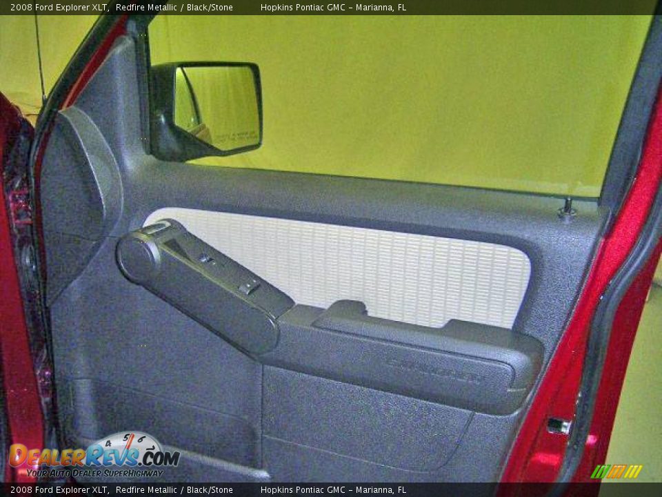 2008 Ford Explorer XLT Redfire Metallic / Black/Stone Photo #18