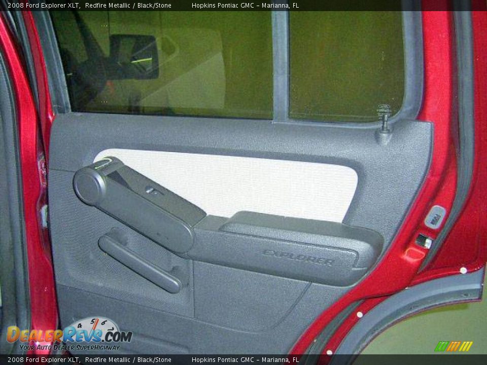2008 Ford Explorer XLT Redfire Metallic / Black/Stone Photo #20