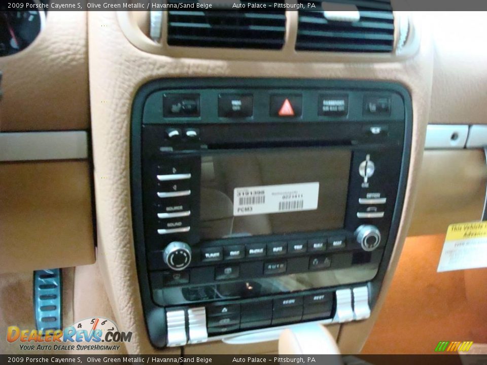 2009 Porsche Cayenne S Olive Green Metallic / Havanna/Sand Beige Photo #18