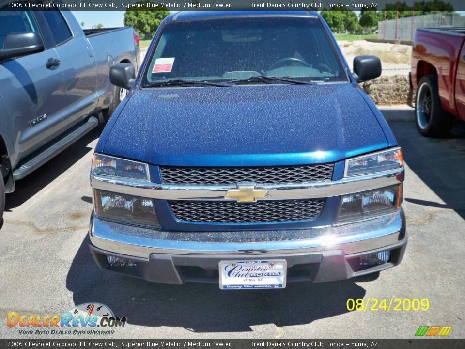 2006 Chevrolet Colorado LT Crew Cab Superior Blue Metallic / Medium Pewter Photo #1