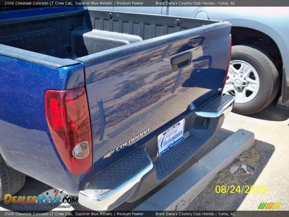 2006 Chevrolet Colorado LT Crew Cab Superior Blue Metallic / Medium Pewter Photo #4