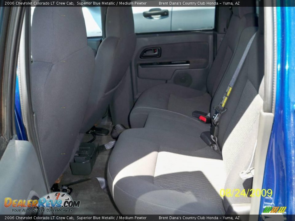 2006 Chevrolet Colorado LT Crew Cab Superior Blue Metallic / Medium Pewter Photo #7