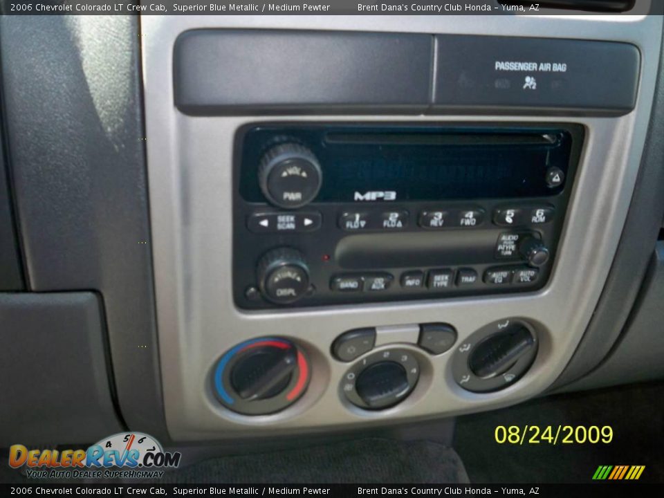 2006 Chevrolet Colorado LT Crew Cab Superior Blue Metallic / Medium Pewter Photo #8