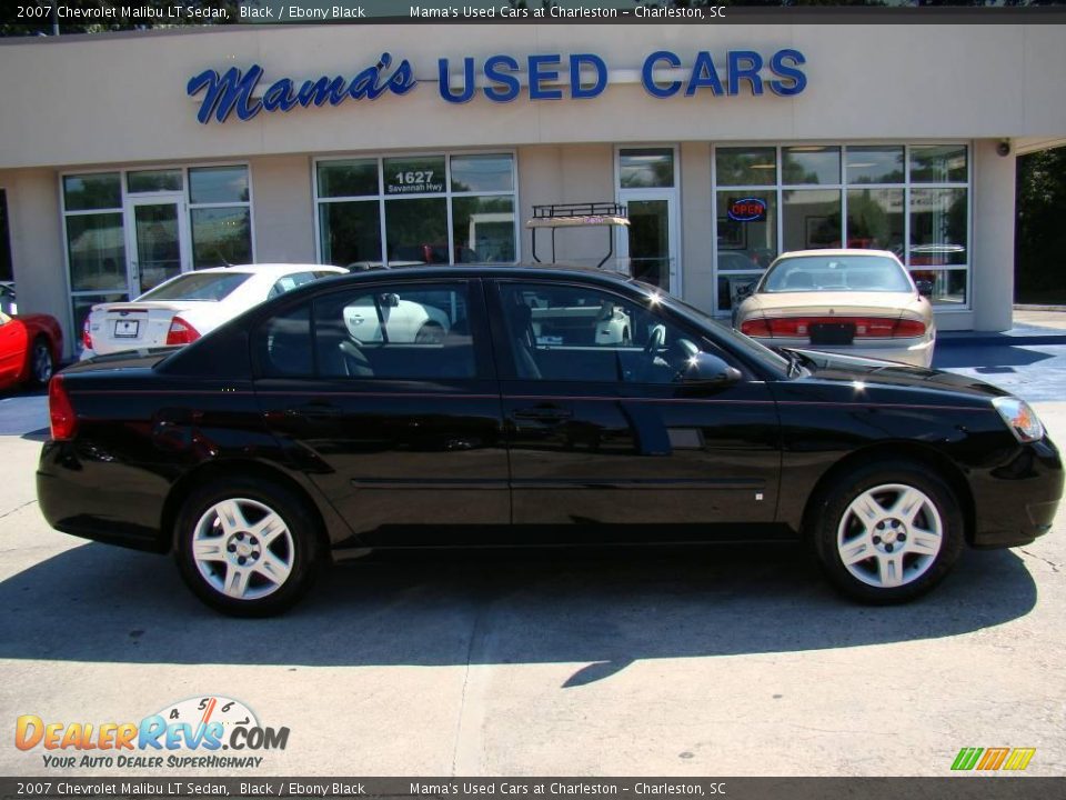 2007 Chevrolet Malibu LT Sedan Black / Ebony Black Photo #1