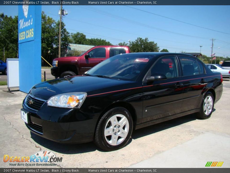2007 Chevrolet Malibu LT Sedan Black / Ebony Black Photo #4