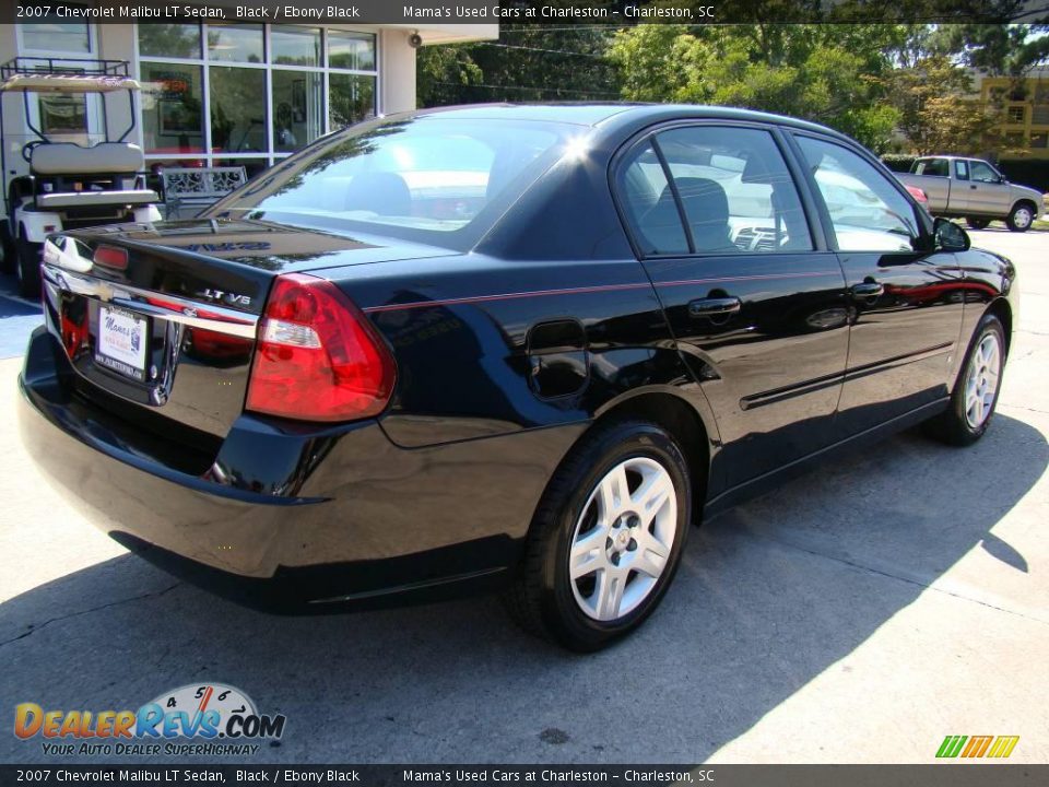2007 Chevrolet Malibu LT Sedan Black / Ebony Black Photo #8