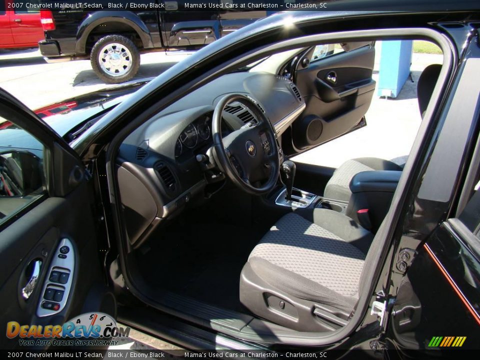 2007 Chevrolet Malibu LT Sedan Black / Ebony Black Photo #9