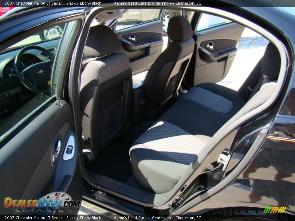2007 Chevrolet Malibu LT Sedan Black / Ebony Black Photo #10