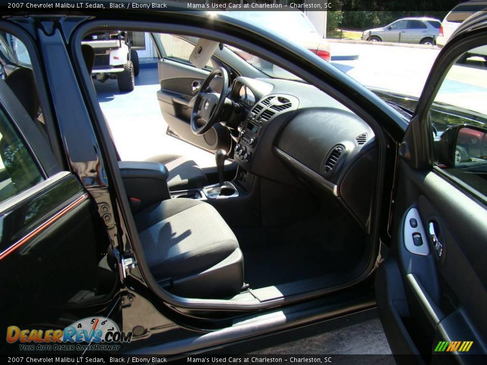 2007 Chevrolet Malibu LT Sedan Black / Ebony Black Photo #11