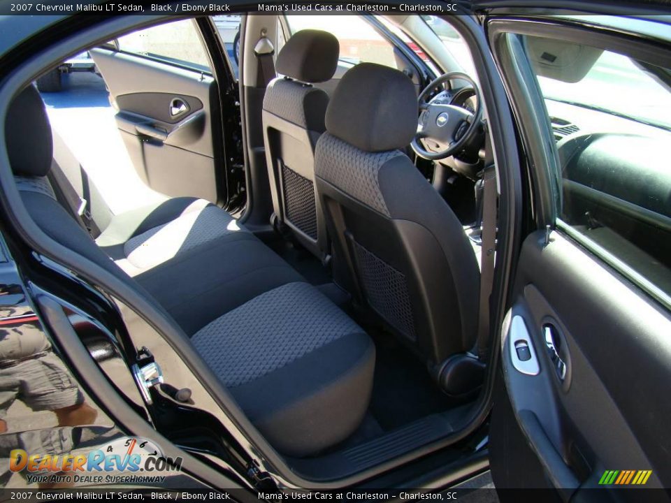2007 Chevrolet Malibu LT Sedan Black / Ebony Black Photo #12